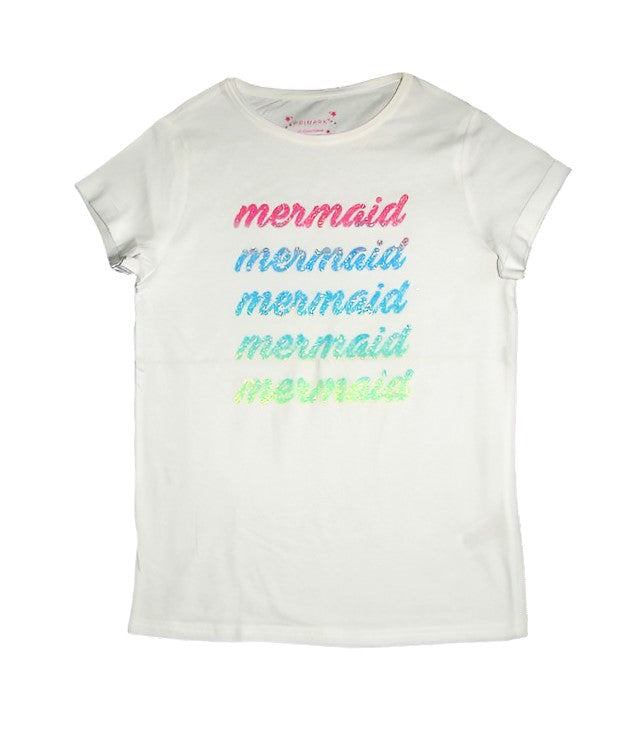 Girls Short Sleeve Printed T Shirt