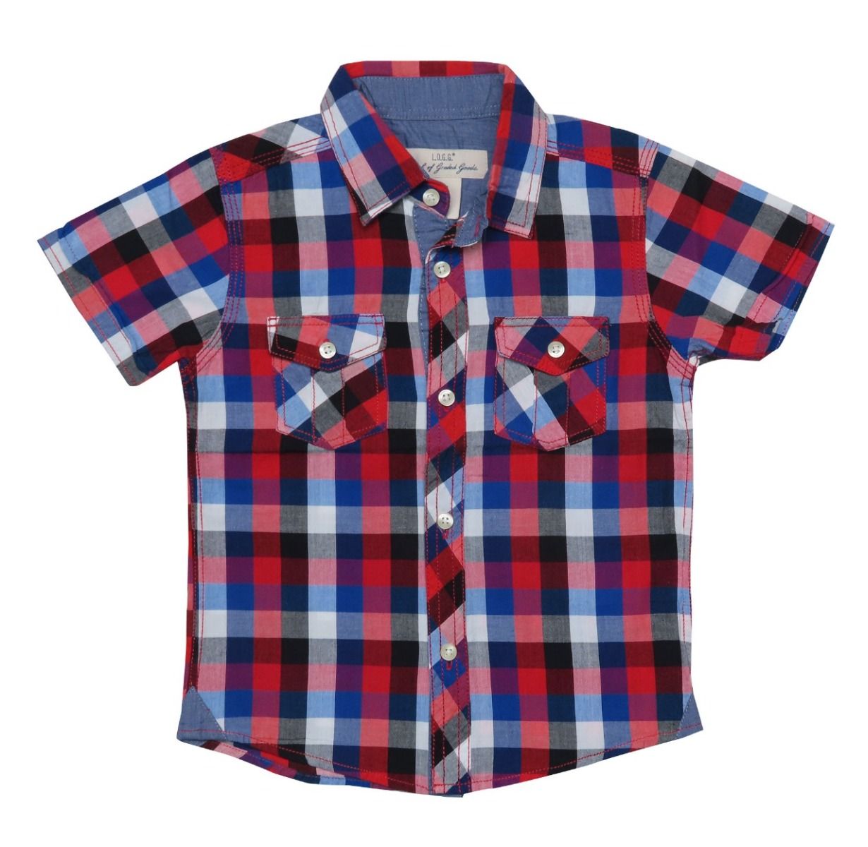 Boys Checked Woven Shirts