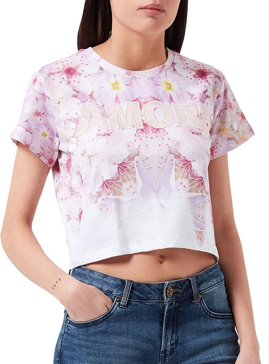 Ladies Printed Crop Top