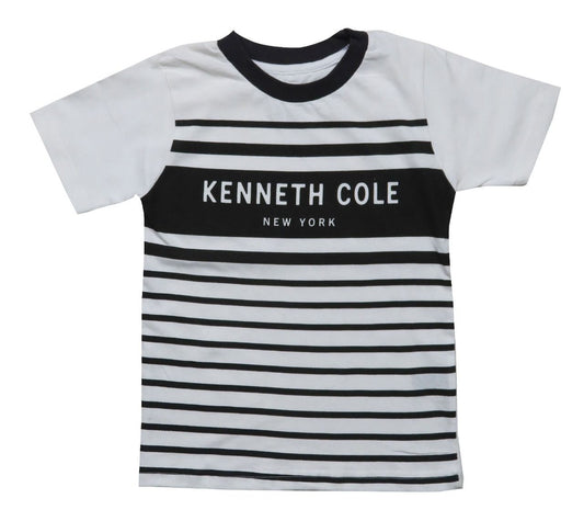 Boys T Shirt White / Black