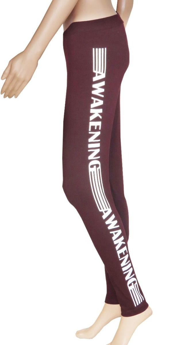 Ladies Printed Stretch Ankle Legging