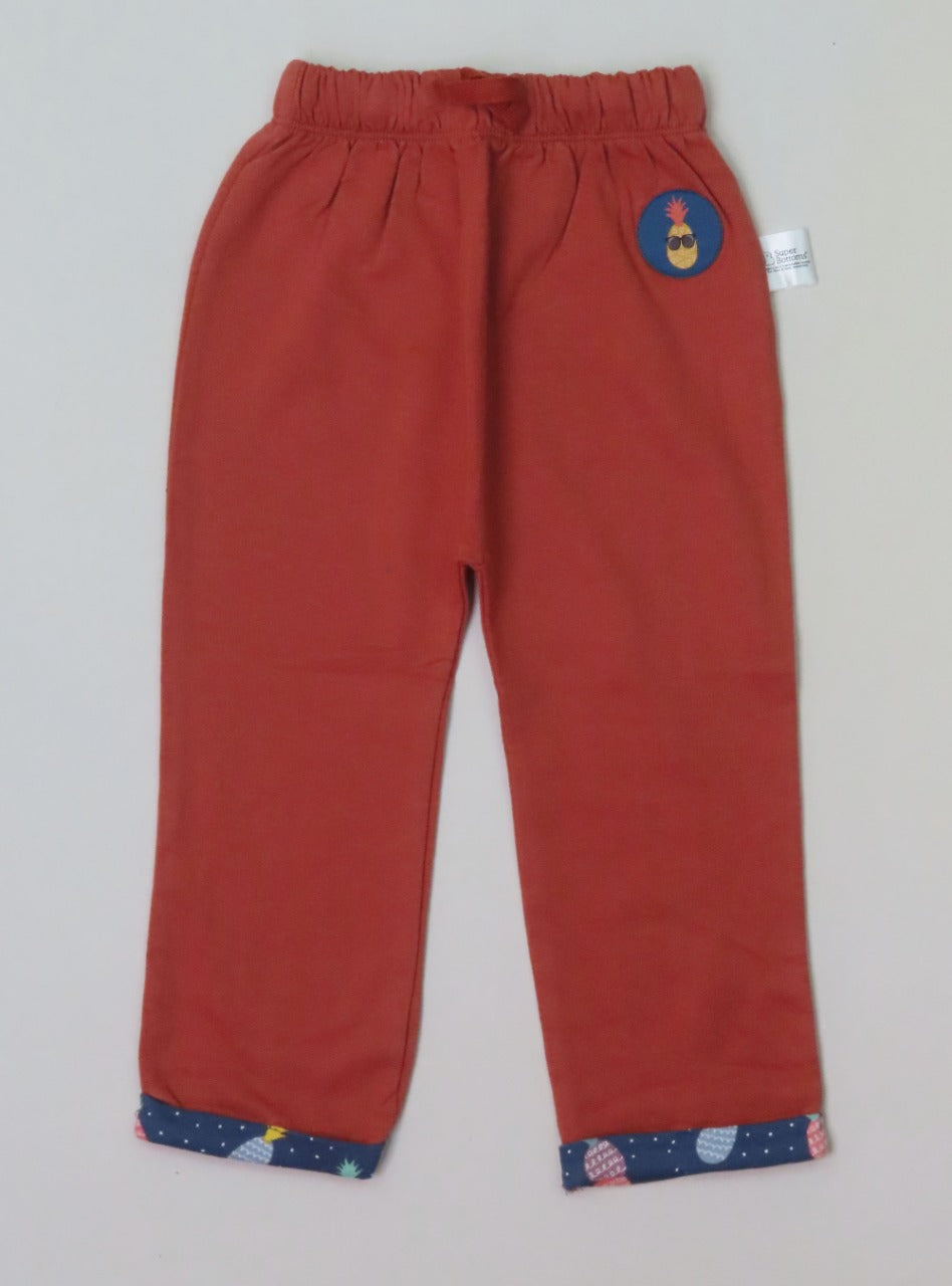 Baby Girls French Terry Sweat Pants 2 Pcs Pack Assorted