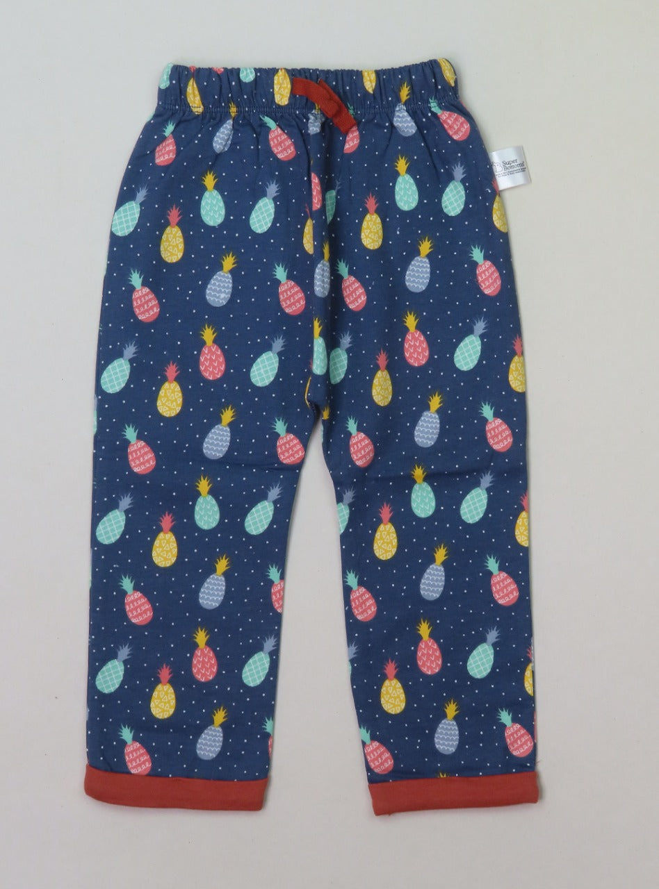 Baby Girls French Terry Sweat Pants 2 Pcs Pack Assorted