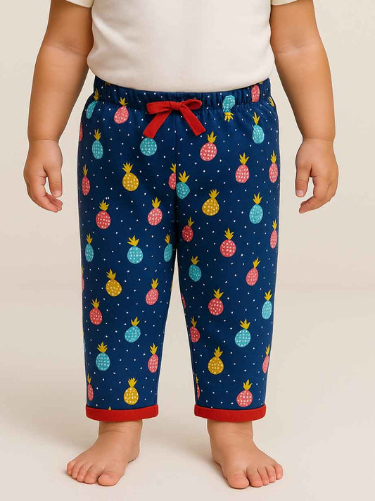Baby Girls French Terry Sweat Pants 2 Pcs Pack Assorted