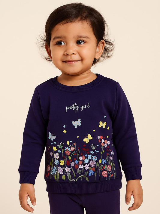 Baby Girls Pullover Sweatshirt