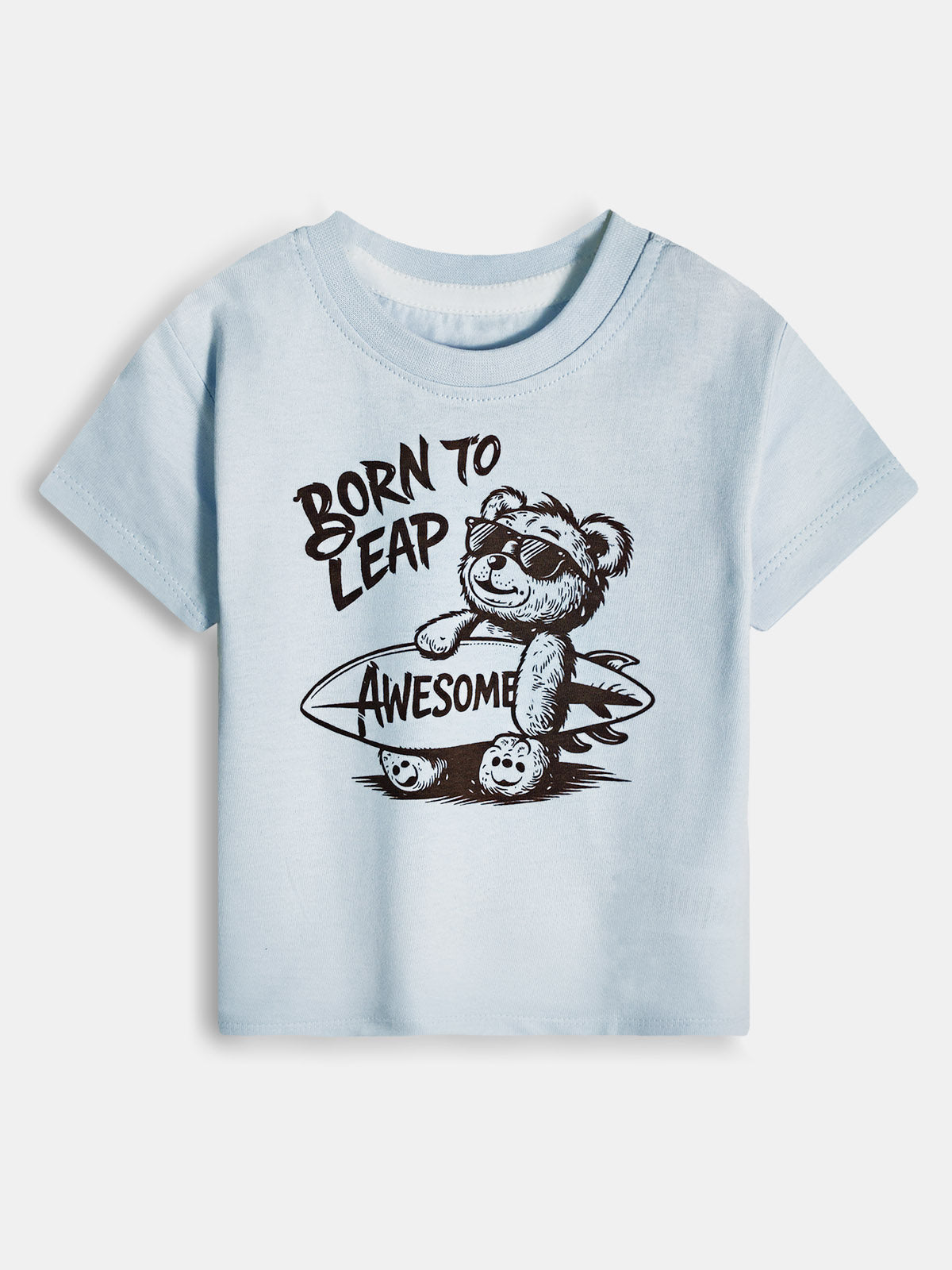 Baby Boys Printed Blue T-Shirt