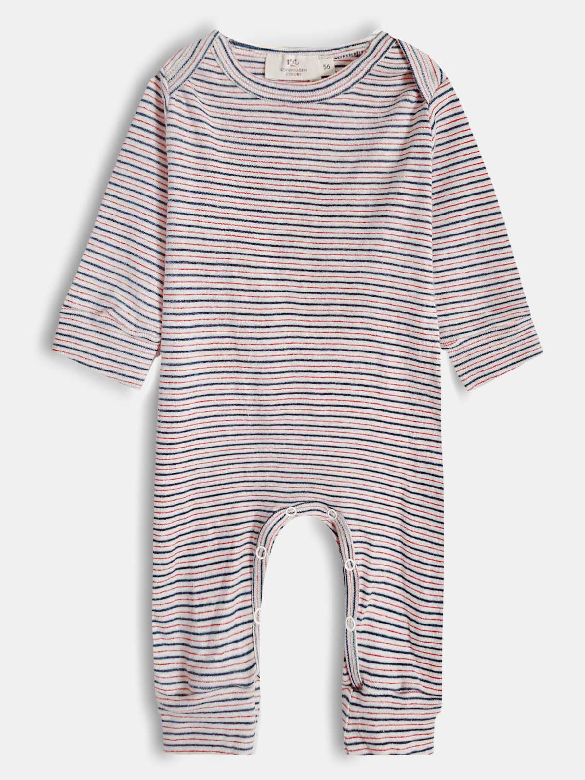Baby Long Sleeve Rib Playsuits