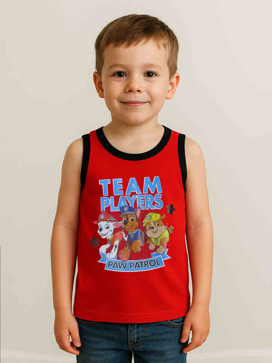 PAW PATROL Boys Sleeveless