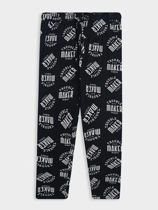 Boys All Over Printed Pant