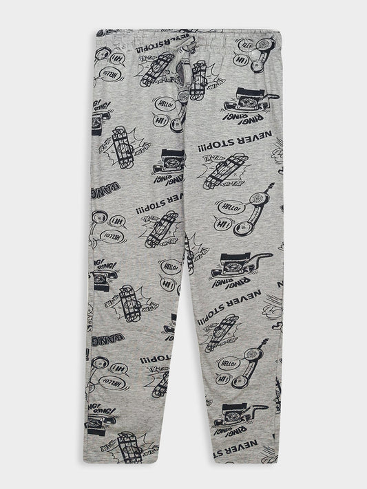 Boys All Over Printed Pant
