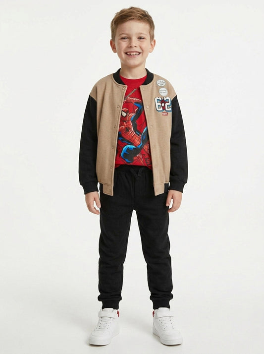 Boys 3-Pc Spider-Man Jogging Set