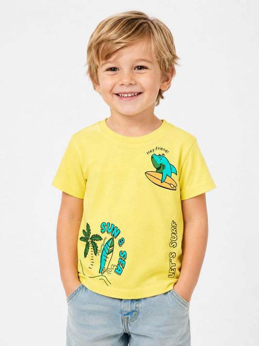 Baby Boys Printed T-Shirt