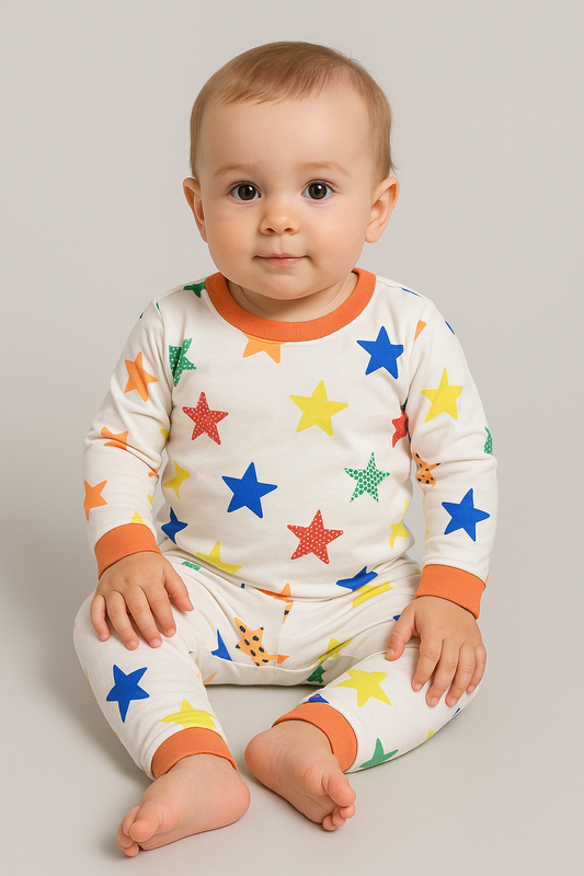 Girls Printed Pyjama Set