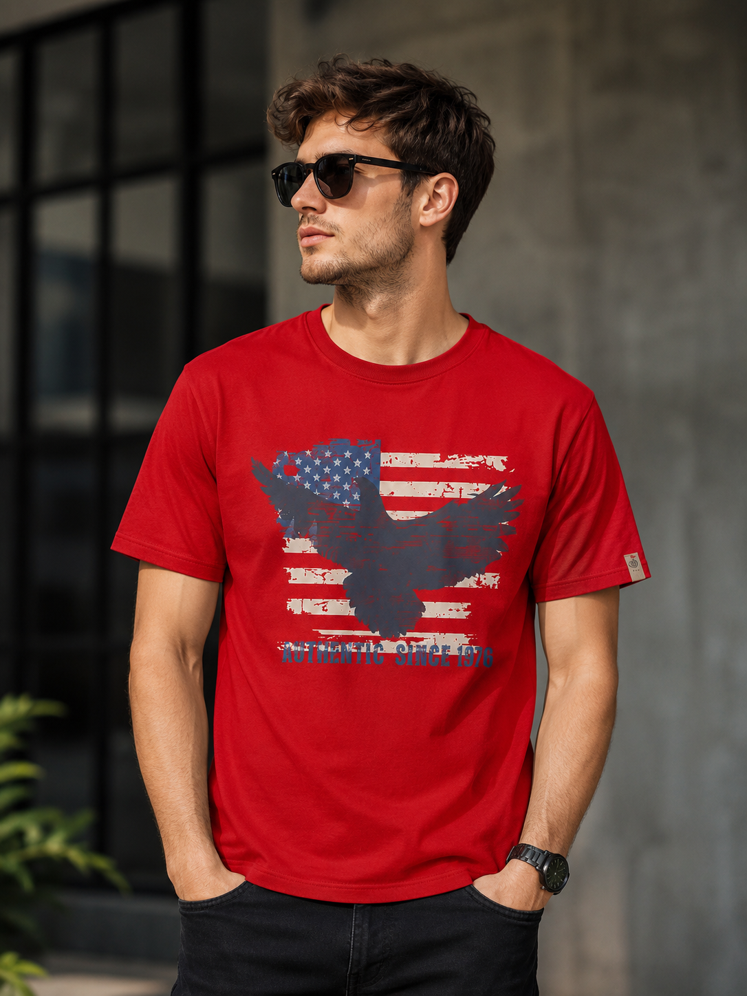 Mens Printed T Shirt