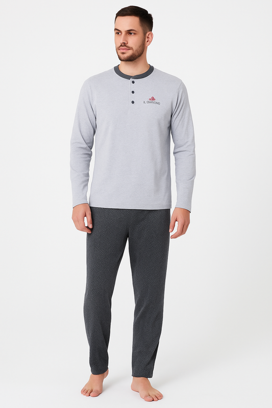 Mens Winter Pyjama Set