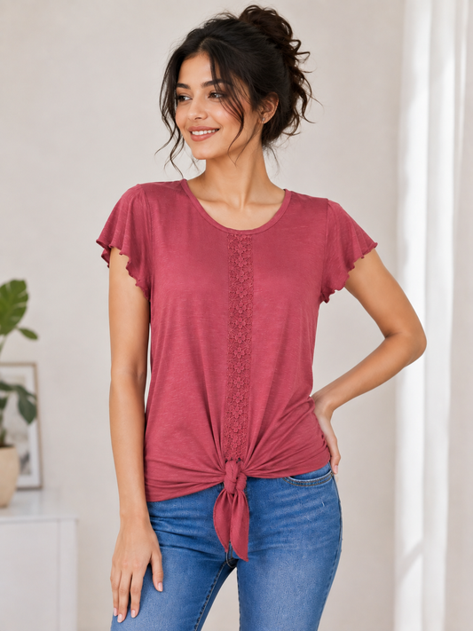 Ladies Viscose Fancy Top