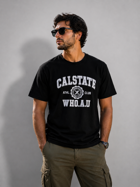 Mens Oversize Fit Black T-Shirt