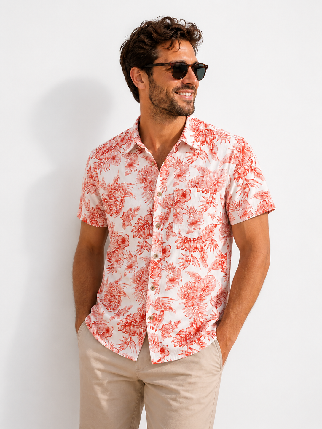 Mens Printed Woven Shirts