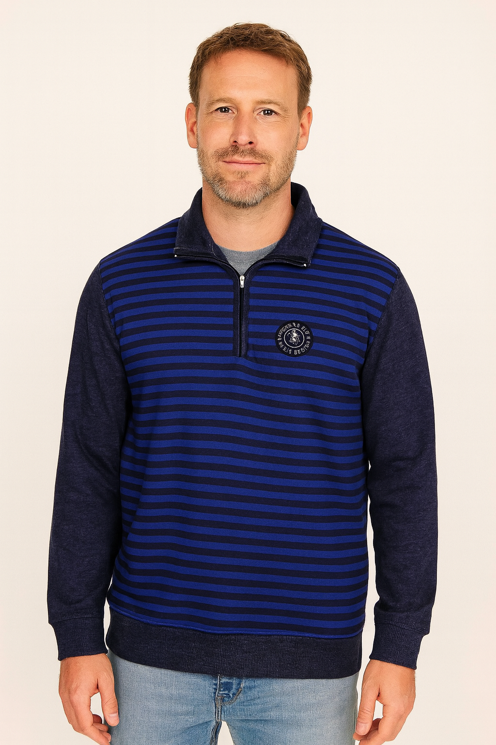 Mens Half Zipper Sweatshirt