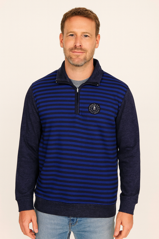 Mens Half Zipper Sweatshirt