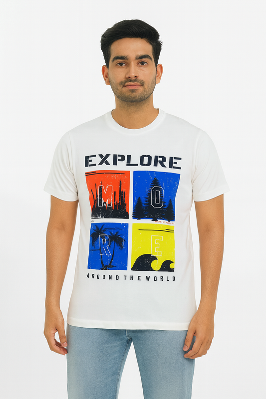 Mens Printed T Shirt