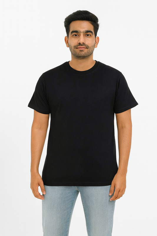 Mens Crew Neck Plain T Shirts