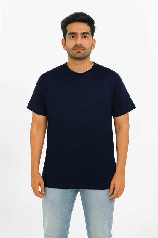 Mens Crew Neck Plain T Shirts