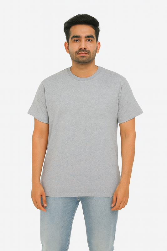 Mens Crew Neck Plain T Shirts