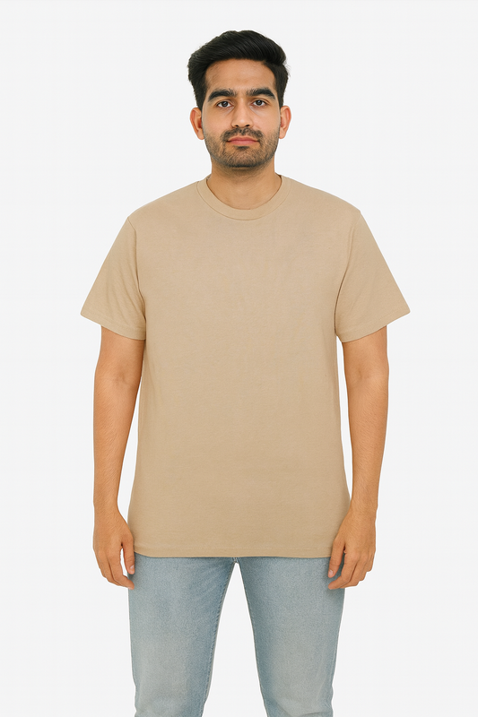 Mens Crew Neck Plain T Shirts