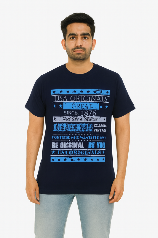 Mens Printed T Shirt