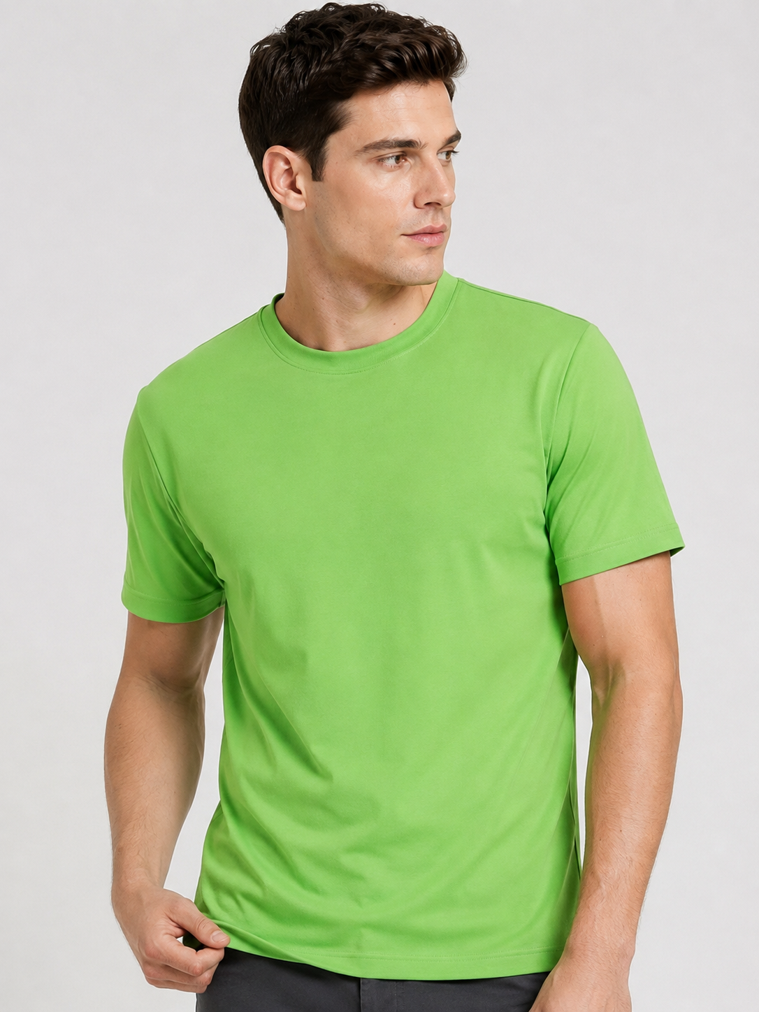 Mens Dry Fit T Shirt Green