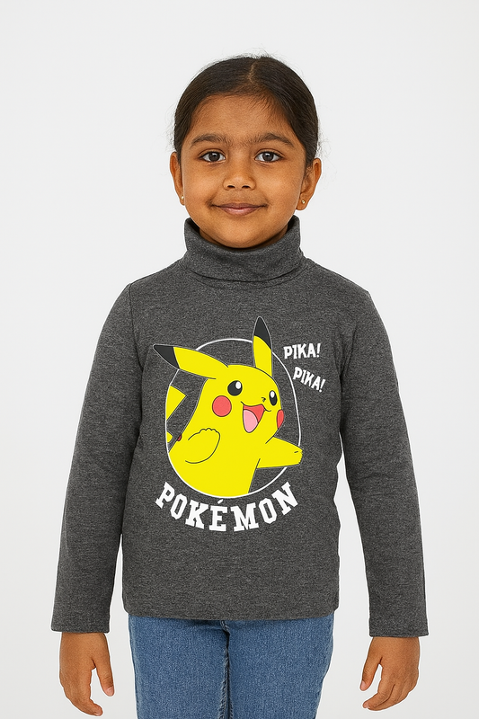 Girls Turtle Neck Top
