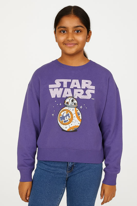 Girls Pullover Fleece Sweatshirt
