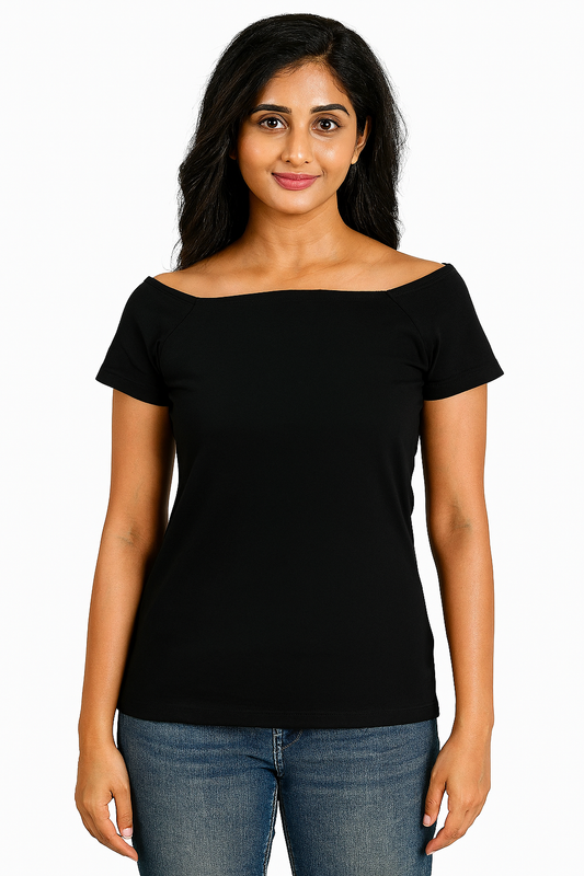 Ladies Stretch Raglan Sleeve Top