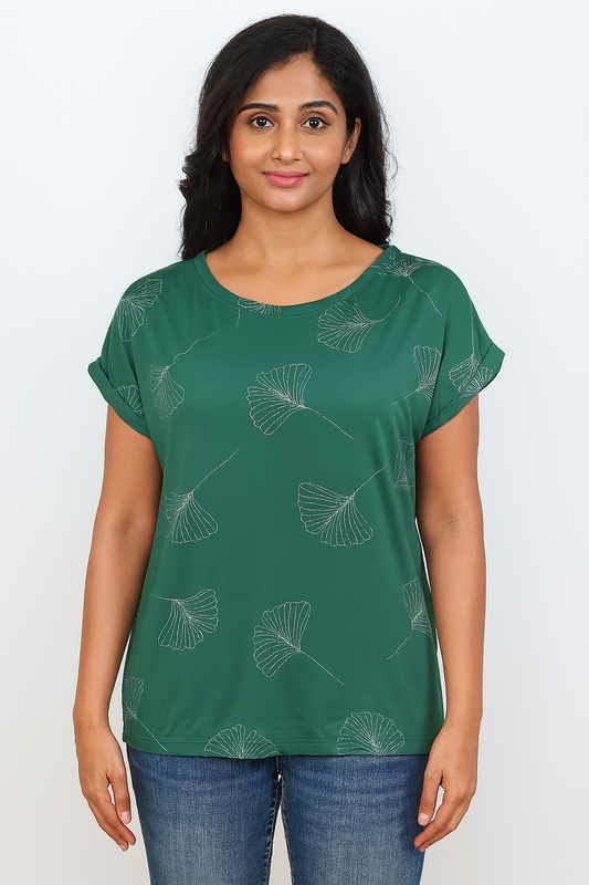 Ladies Viscose Magyar Sleeve Top