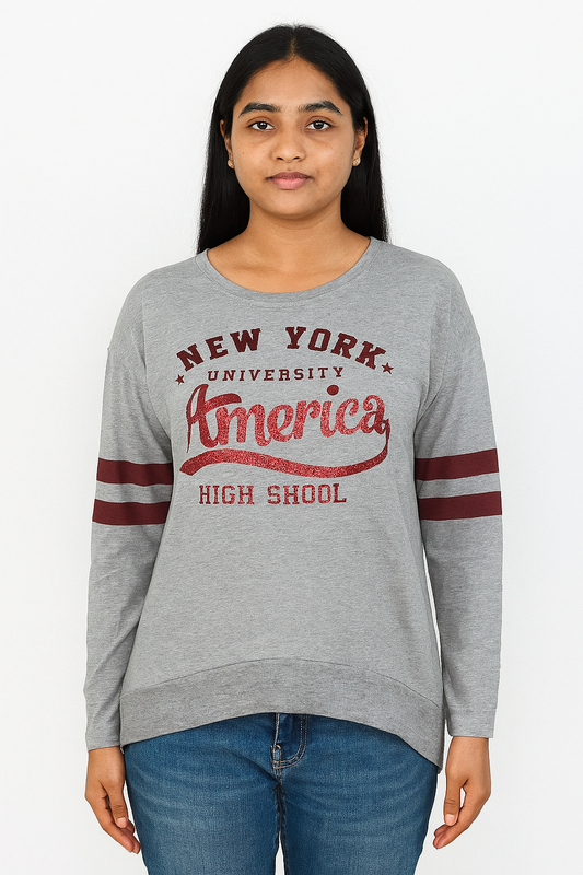 Ladies Long Sleeve Top
