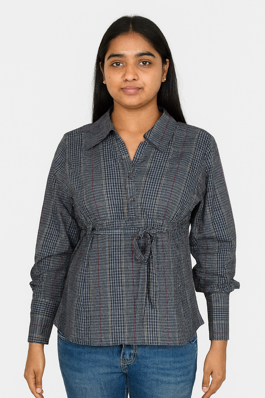 Ladies Woven Fancy Tops