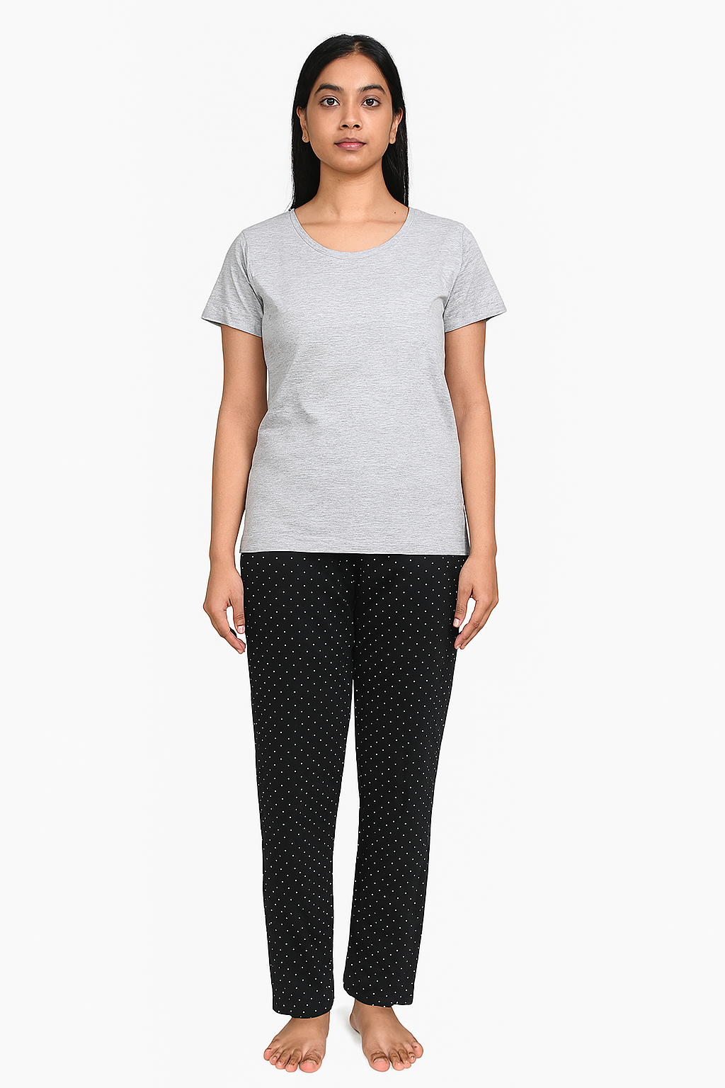 Ladies Printed Pyjama Set