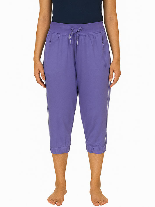 Ladies French Terry Capri Jogger