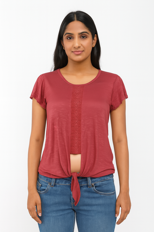 Ladies Viscose Fancy Top