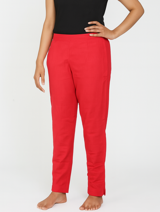 Ladies Woven Kurti Pant