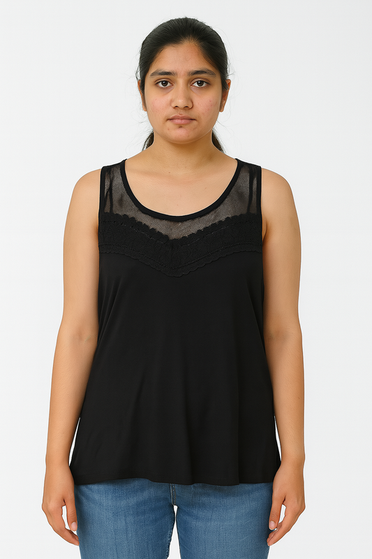 Ladies Viscose Crochet Top
