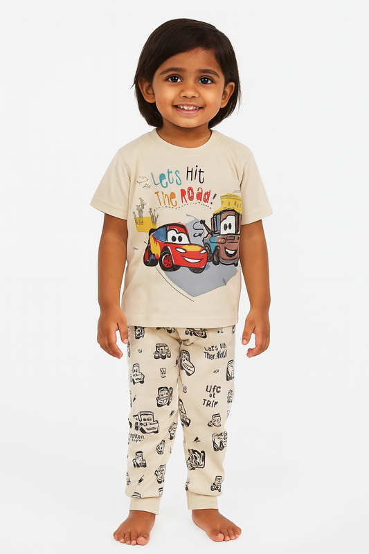Baby Boys Printed Pyjama Set
