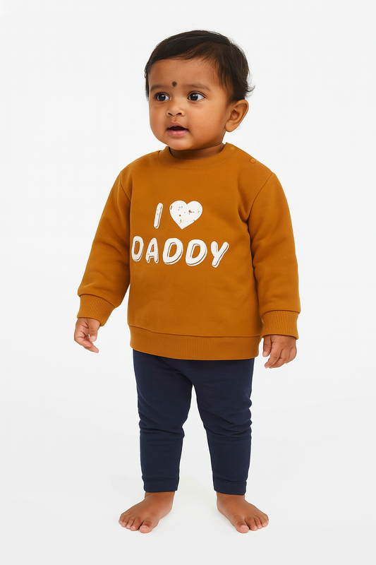 Baby Girls French Terry Sweatshirt
