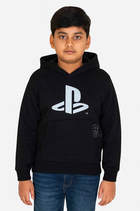 Boys Hooded Pullover Sweatshirt