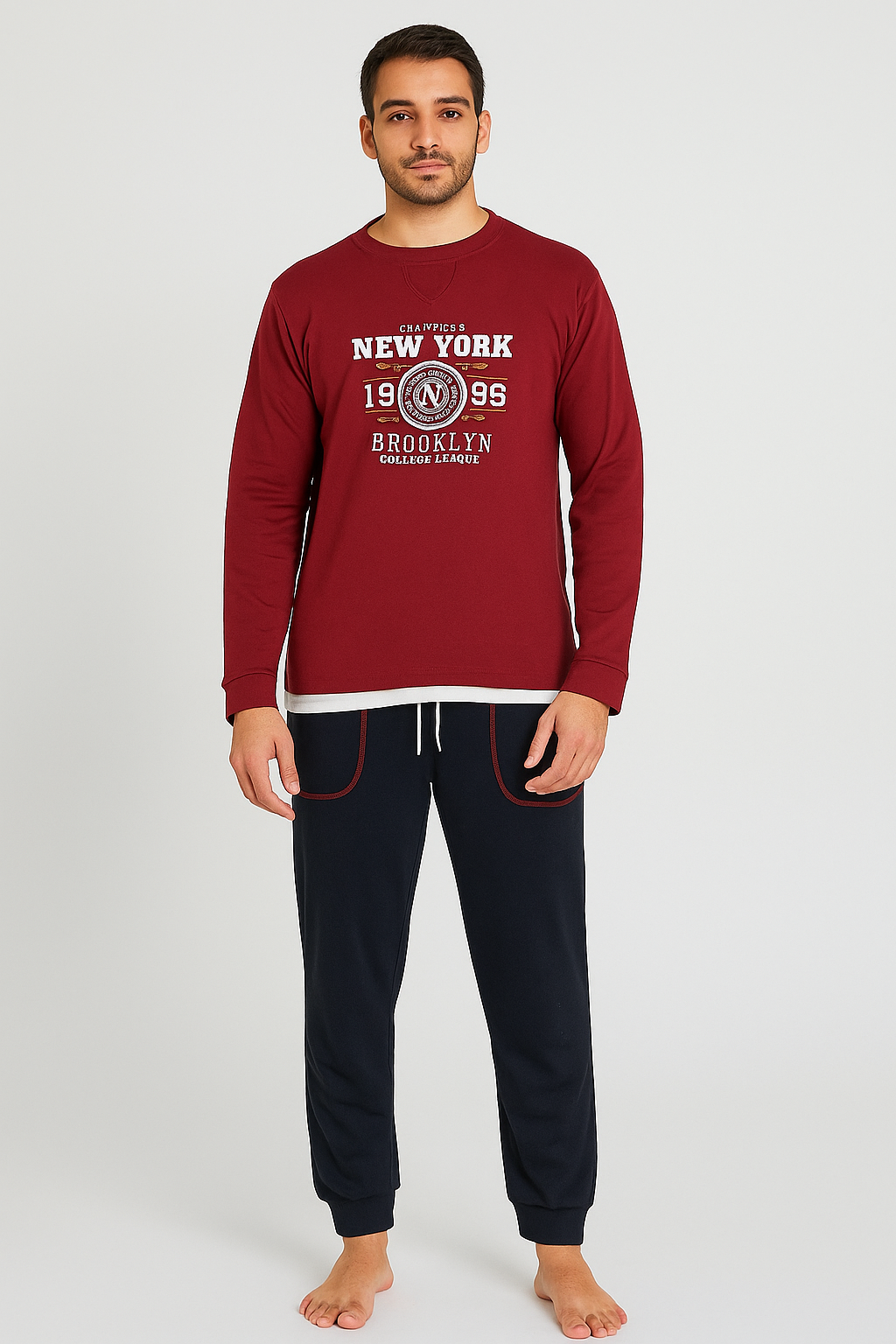 Mens Winter Pyjama Sets