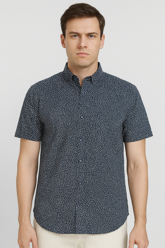 Mens Slim Fit Cotton Shirt