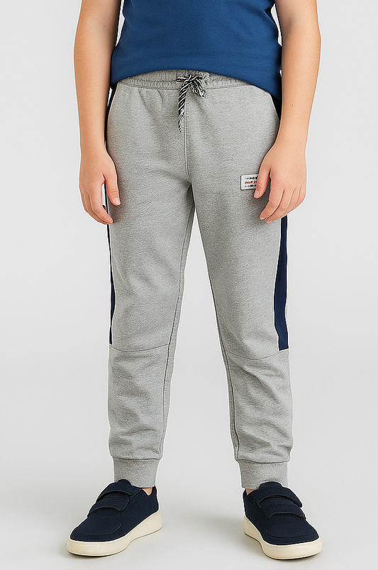 Boys Fleece Grey Jogger