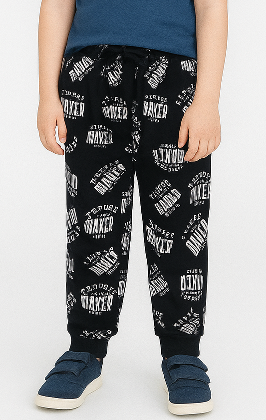 Boys All Over Printed Pant
