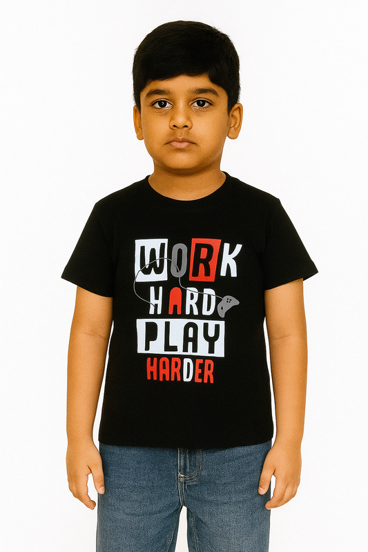 Boys Printed T Shirt